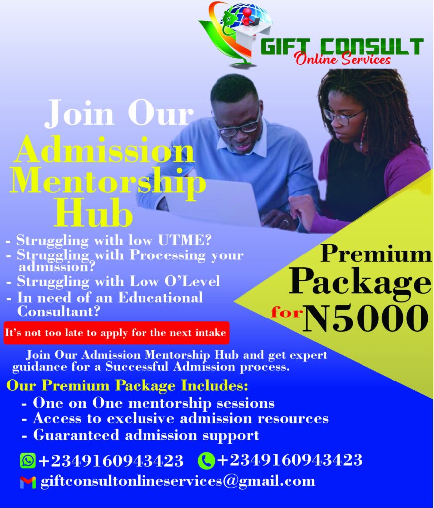 JOIN OUR ADMISSION MENTORSHIP HUB