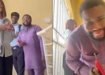 FUOYE Lecturer Goes Viral for Playfully Joining Student’s TikTok Video