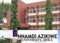 NNAMDI AZIKIWE UNIVERSITY, AWKA (UNIZIK) ANNOUNCES 19TH CONVOCATION CEREMONY