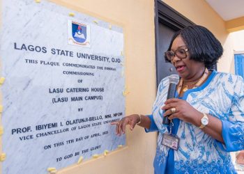 LASU VC Unveils State-of-the-Art Catering Facility