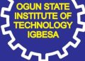 OGUN STATE INSTITUTE OF TECHNOLOGY (OGITECH) RELEASES ADMISSION FORM FOR THE 2025/2026 ACADEMIC SESSION